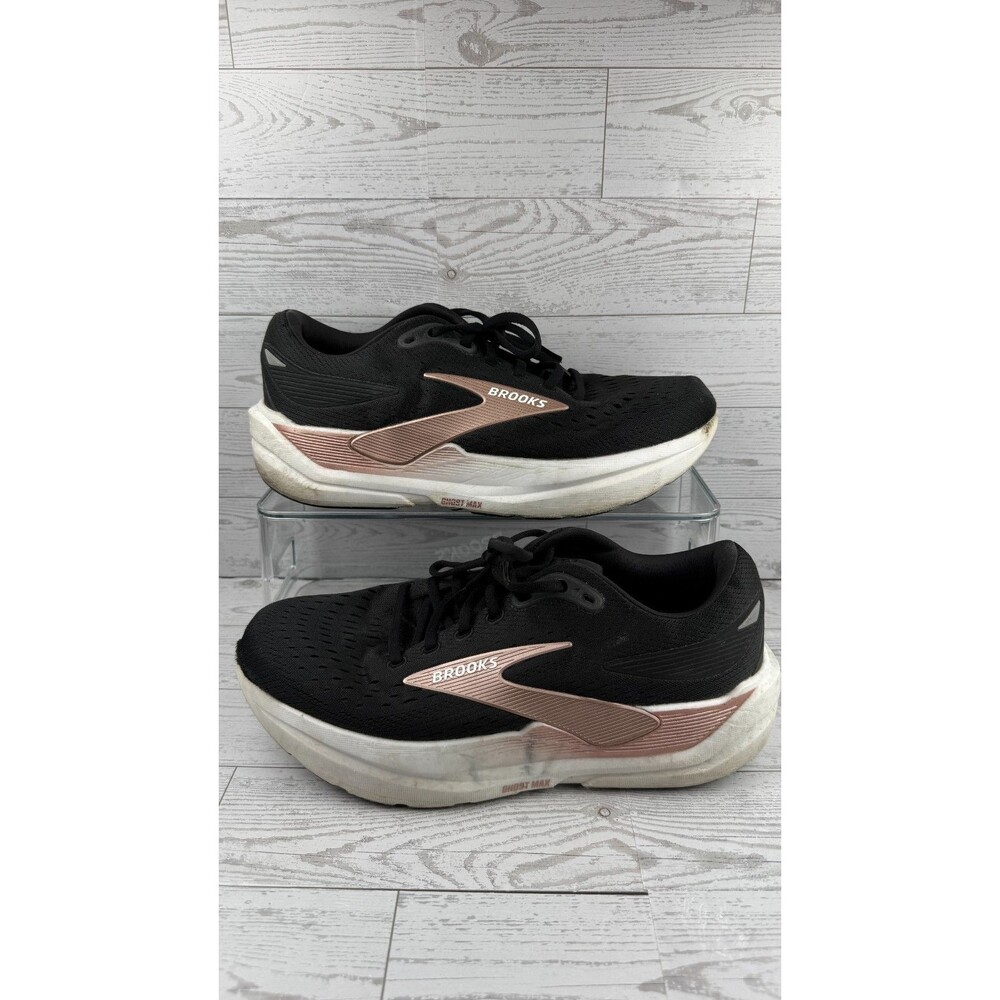 Brooks Ghost Max 3 1204571D043 Black 10D Womens Sneakers Mesh Running Shoes #450